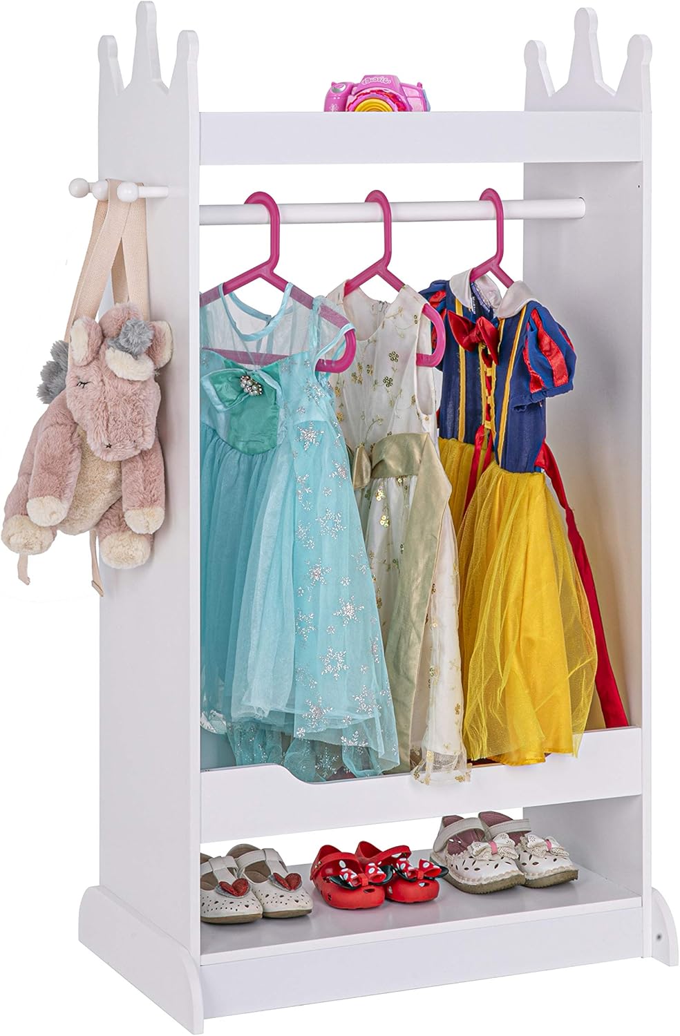 UTEX Kid’s See and Store Dress up Center, Costume Closet for