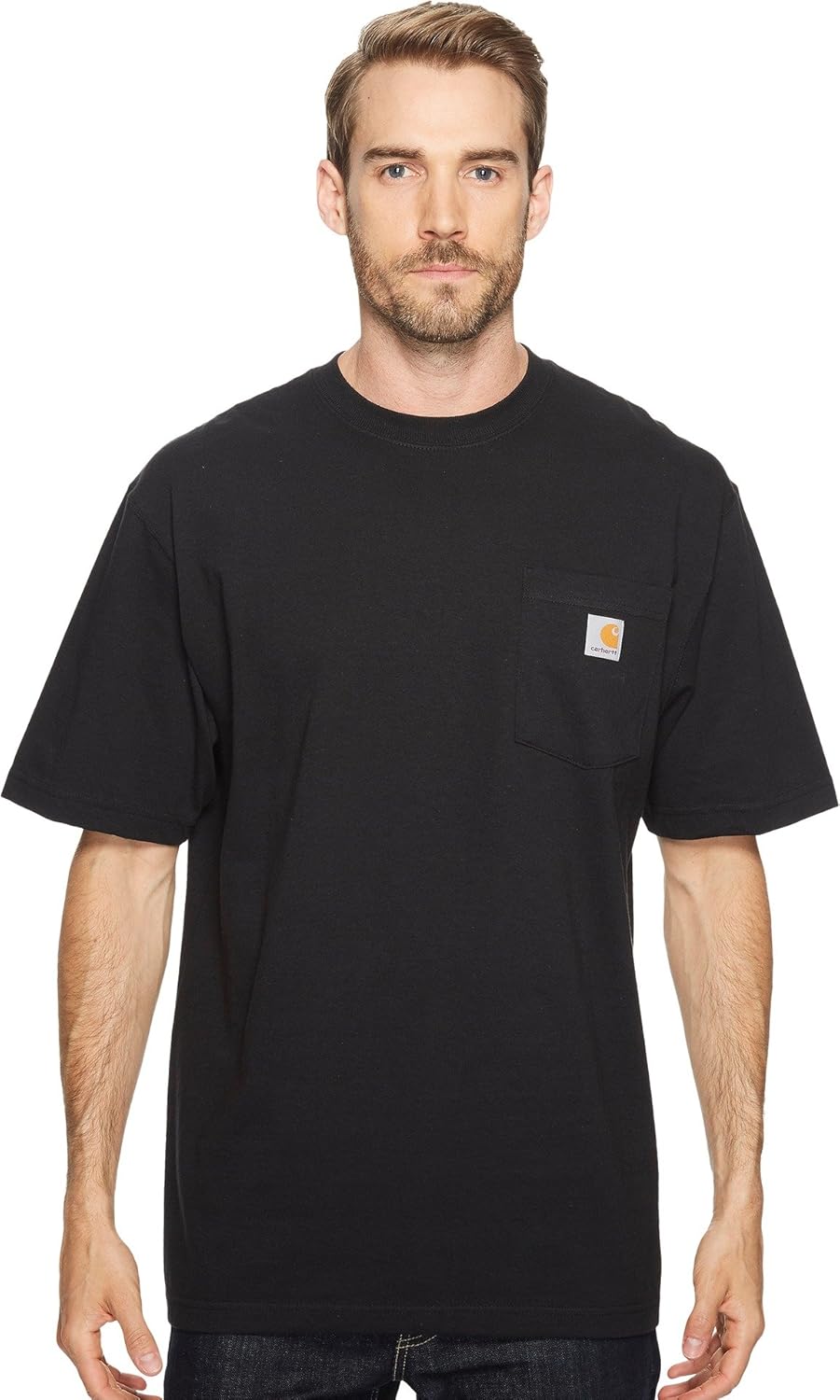 Carhartt Men's Loose Fit Heavyweight Short Sleeve Pocket T S