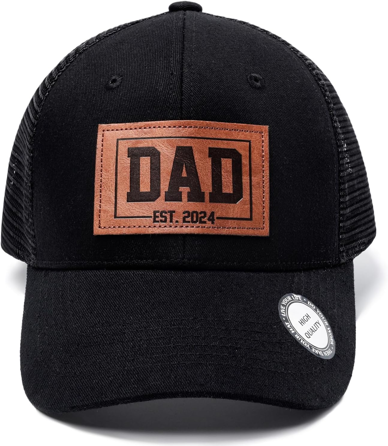 Dad Est , Perfect New Father Gift, First Dad Hat