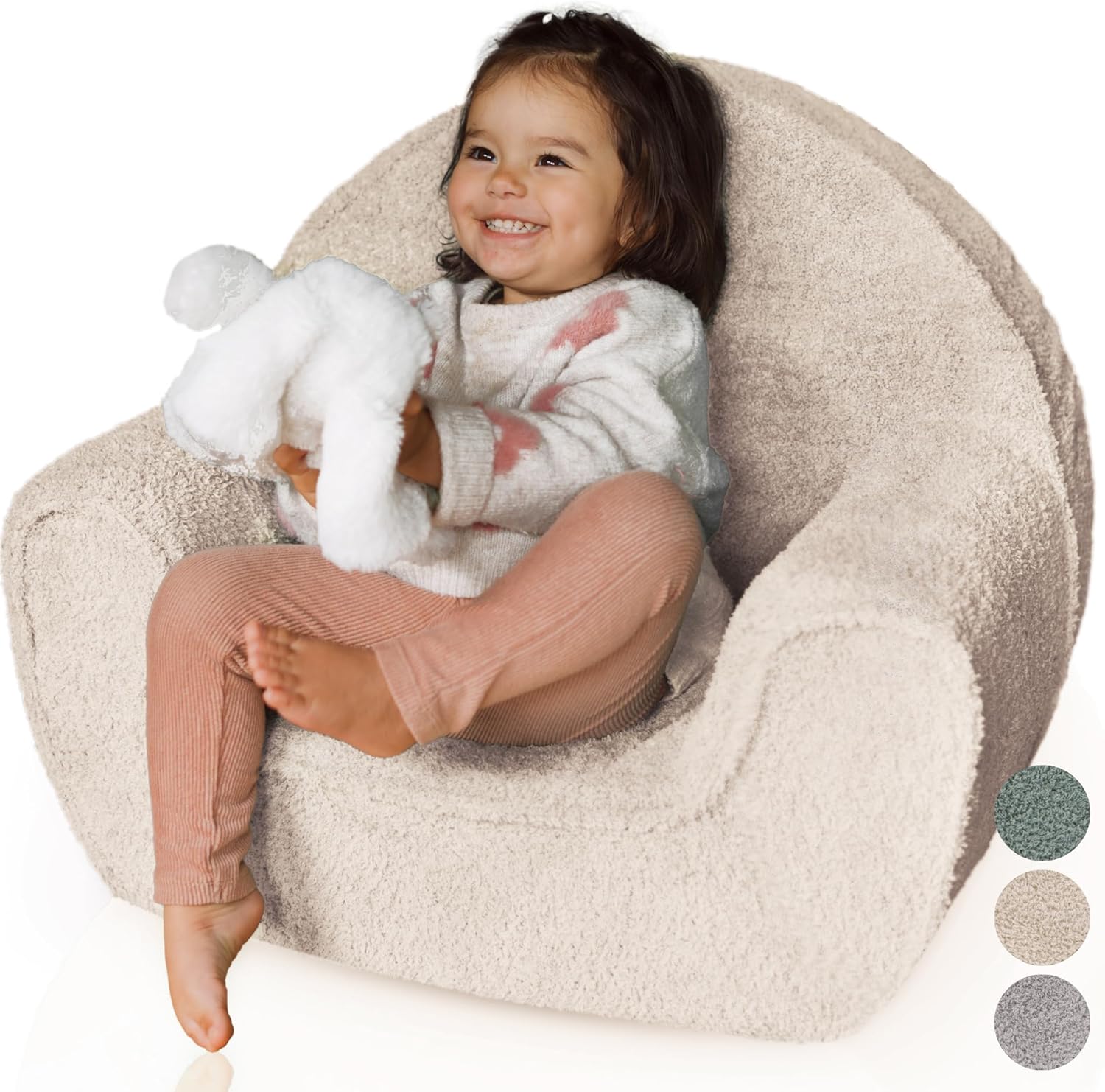 ZICOTO Comfy Kids Chair for Toddler Portable Super Soft