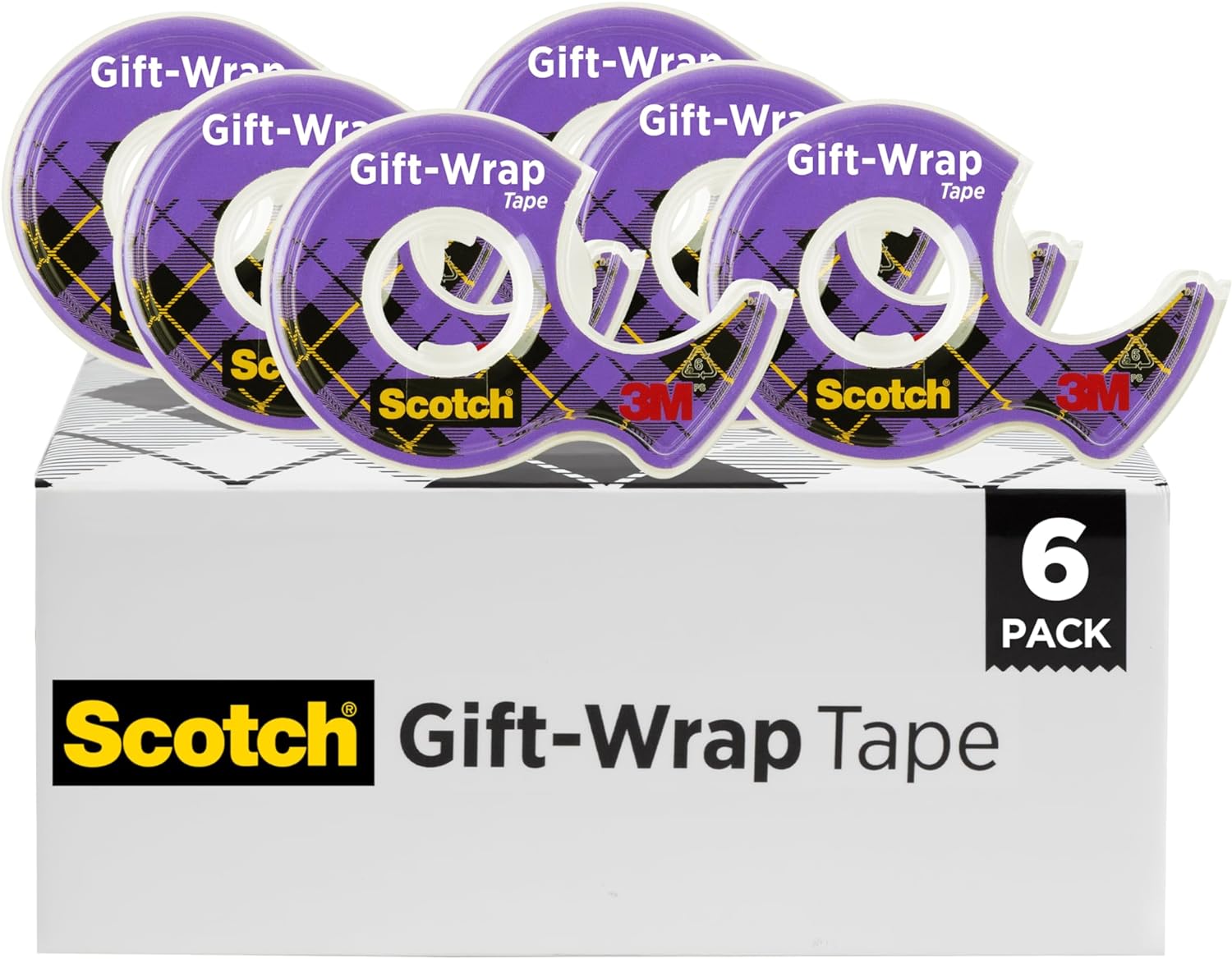 Scotch Gift Wrap Tape, Invisible, Holiday Gift Wrapping Supp