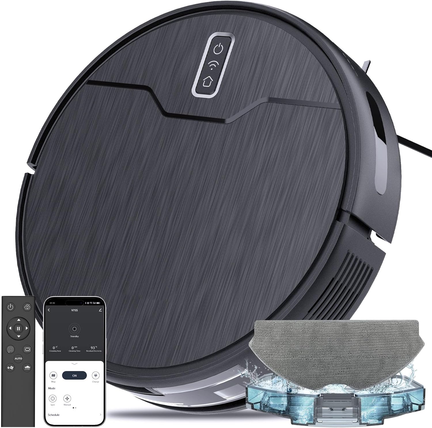 Robot Vacuum and Mop Combo, Robot Vacuum Cleaner, Cleaning