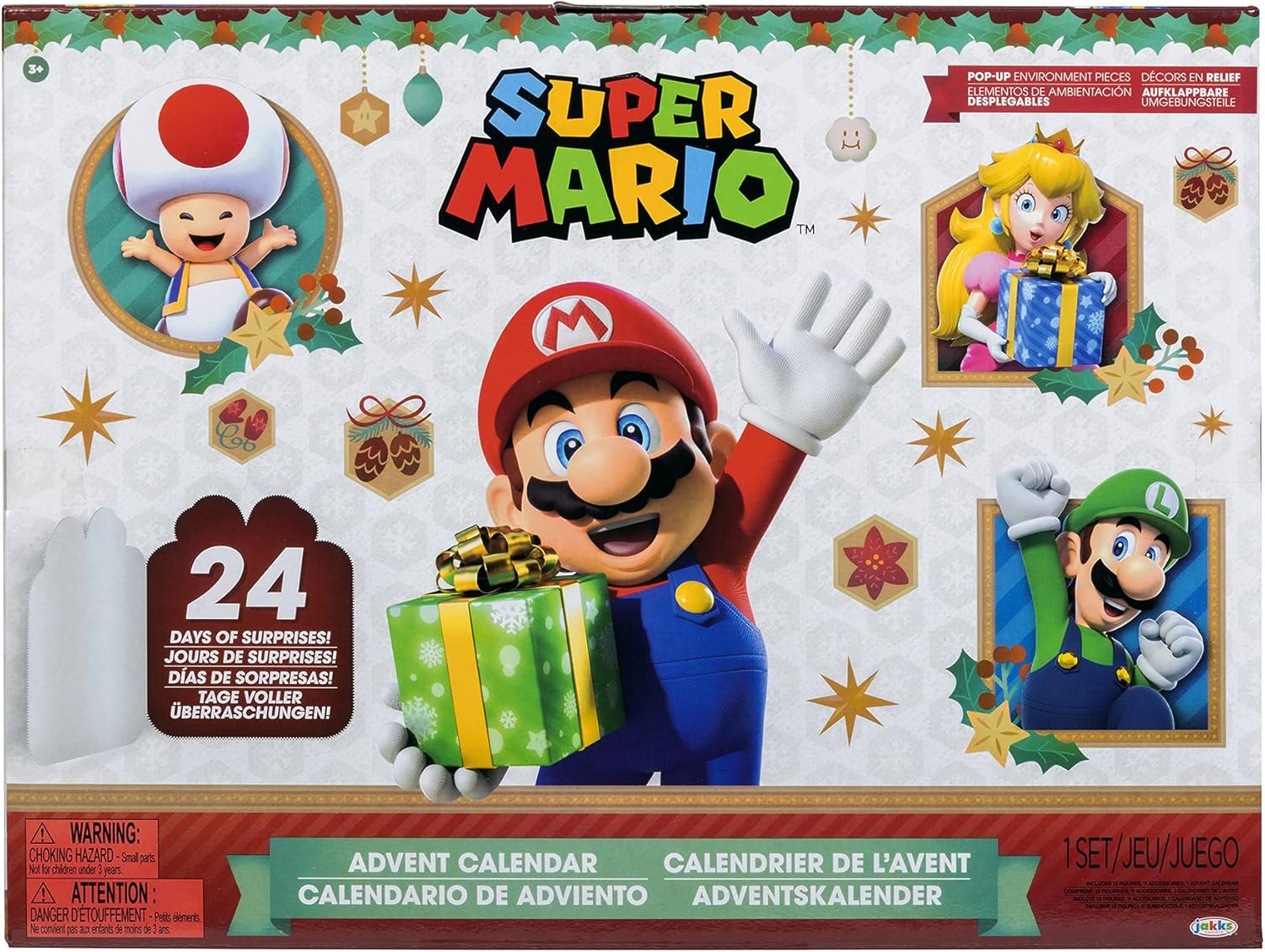 Super Mario Advent Calendar Limited Christmas Edition! Nev