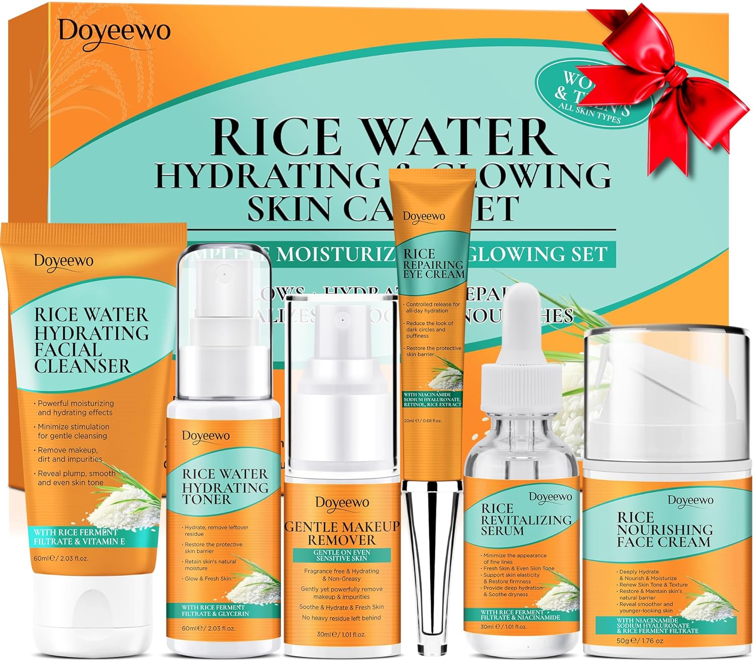 Women Wife Christmas Gift Ideas,Skin Care Set for Hydrating,