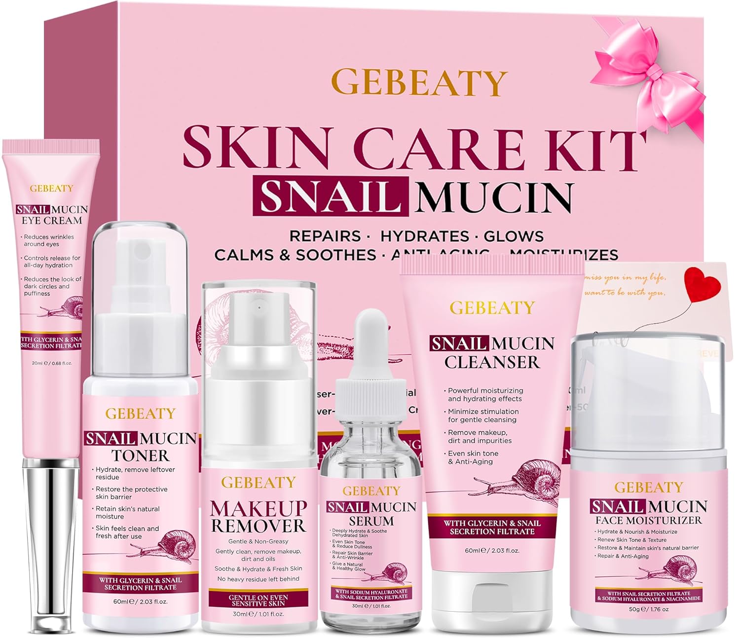 Christmas Gifts for Women,Skin Care Set,Anti Aging Moisturin