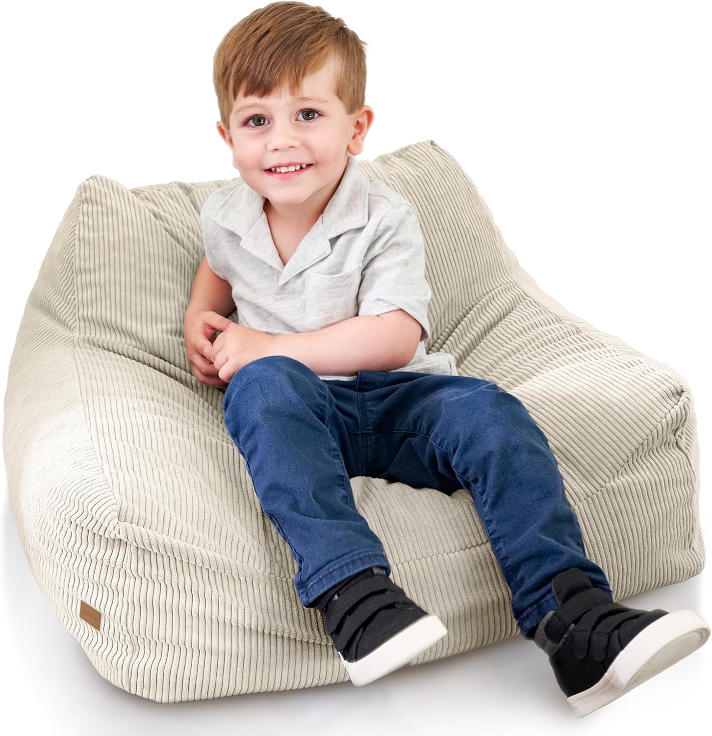 ZICOTO Soft Memory Foam Bean Bag Chair for Toddlers