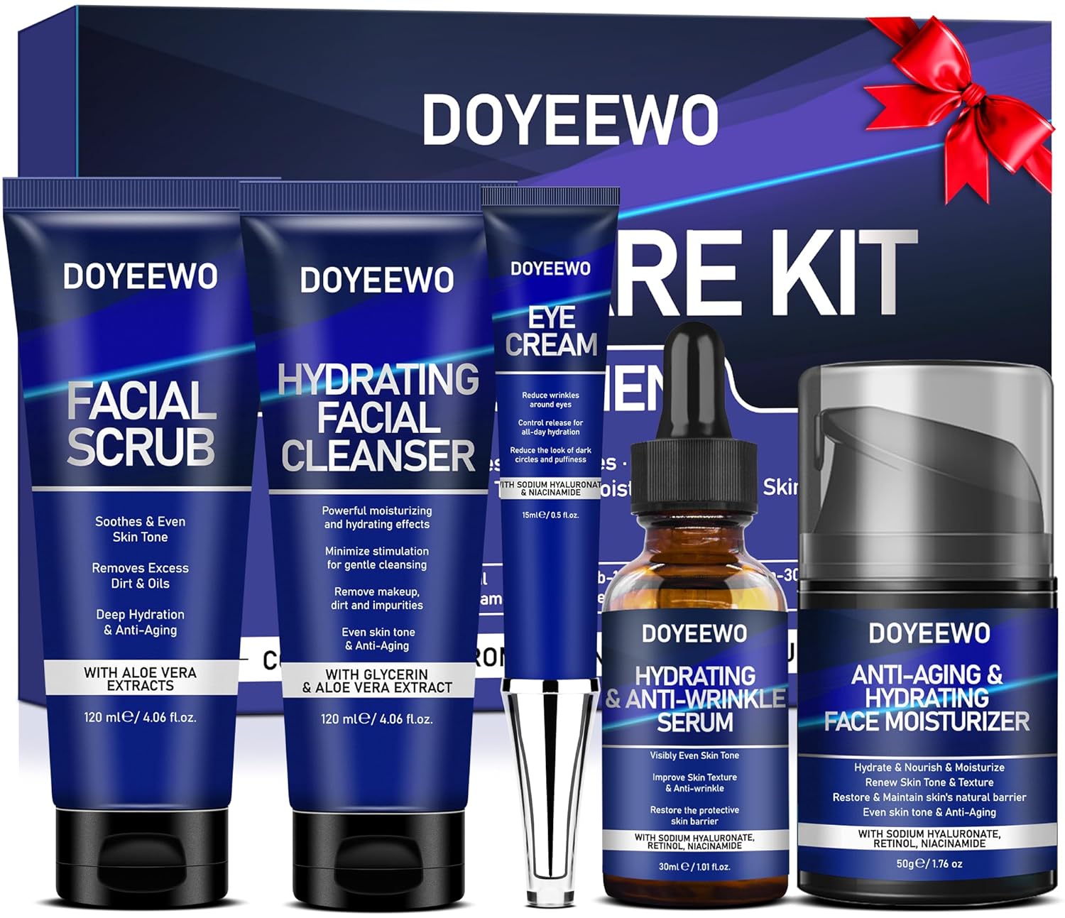 Christmas Gifts for Men,Mens Skin Care Set for Hydrating,Ant