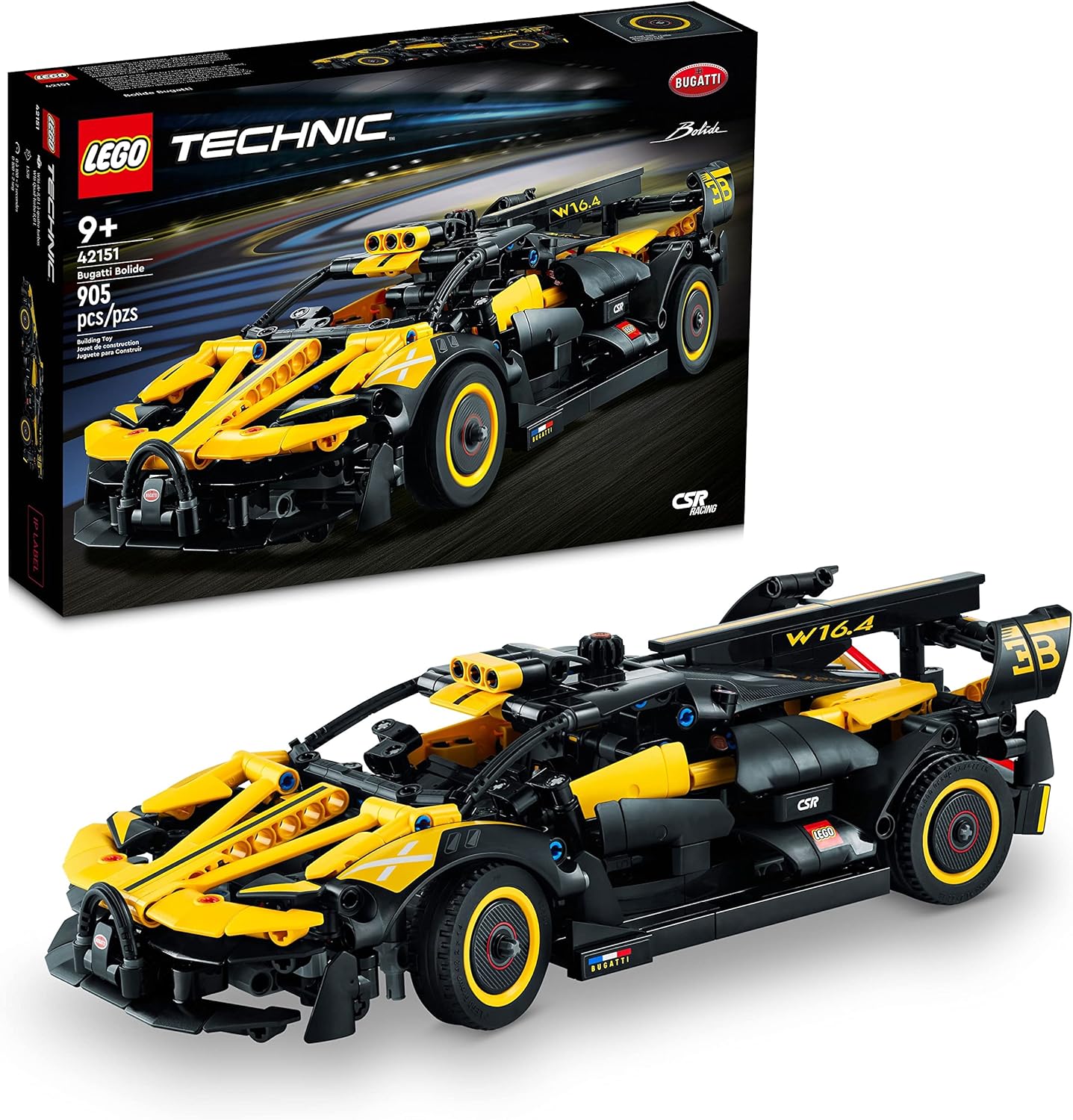 LEGO Technic Bugatti Bolide Racing Car Building Set Model