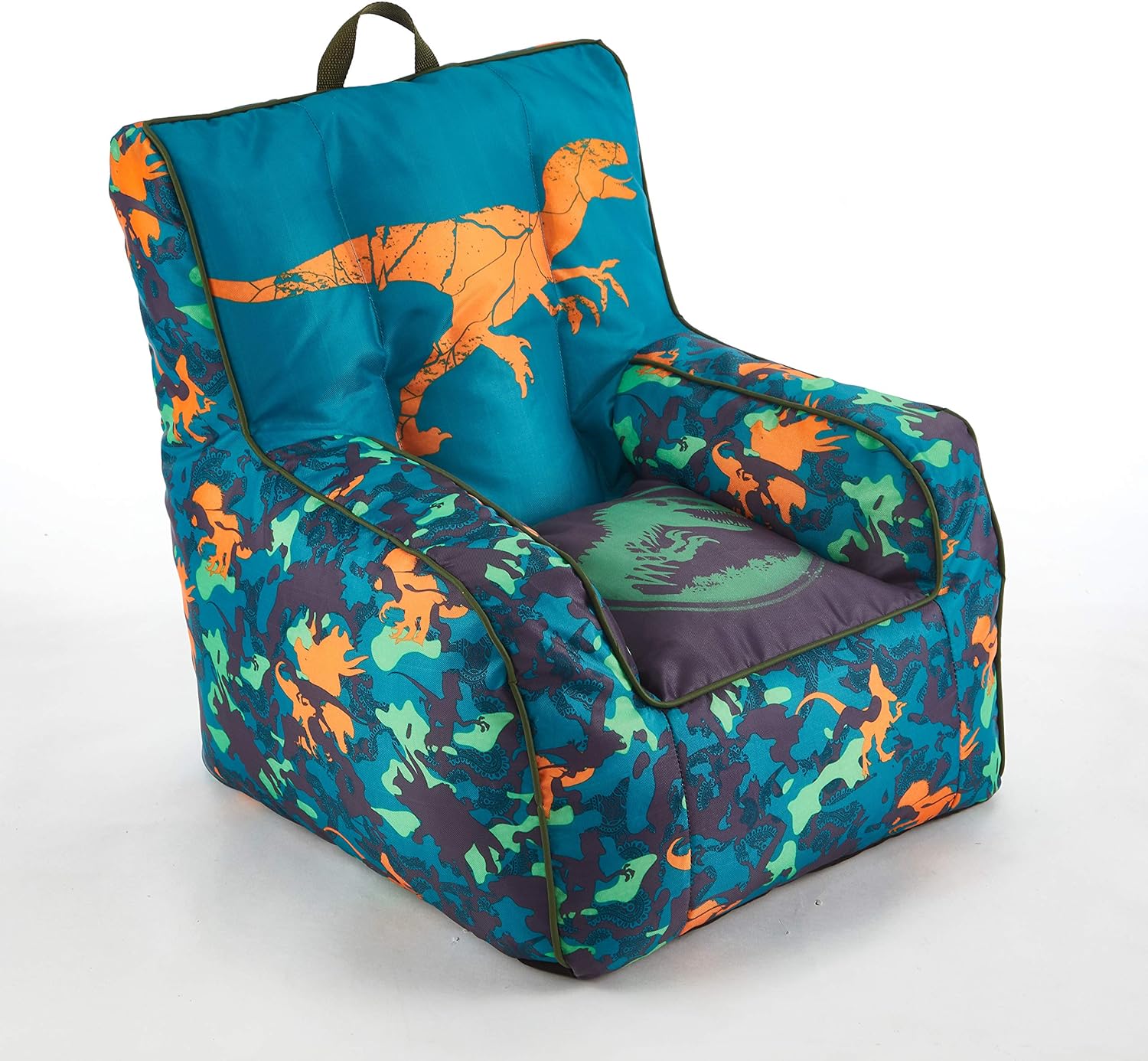 Idea Nuova Jurassic World Kids Nylon Bean Bag Chair