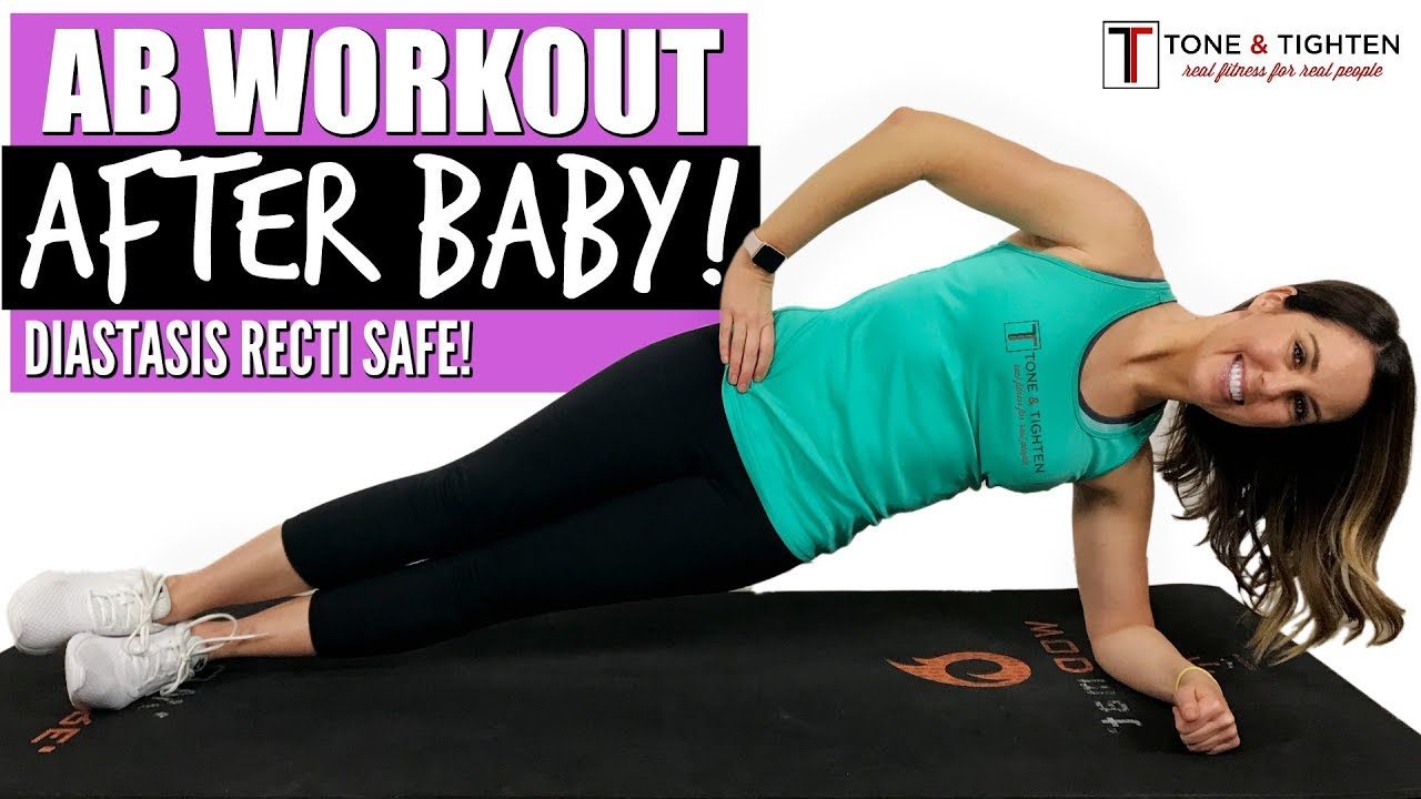 Ab Workout After Baby Postpartum Ab Exercises Diastasis