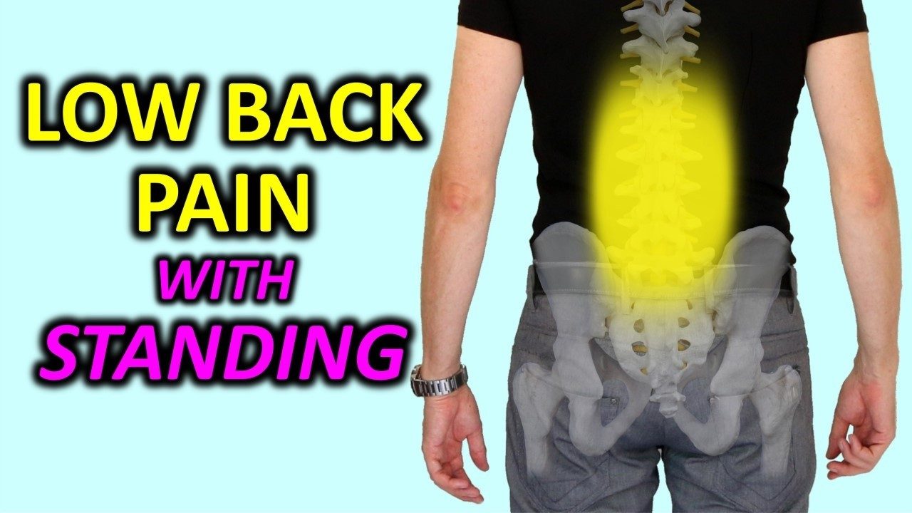 Back Pain Standing? Back Pain Relief Exercises to fix