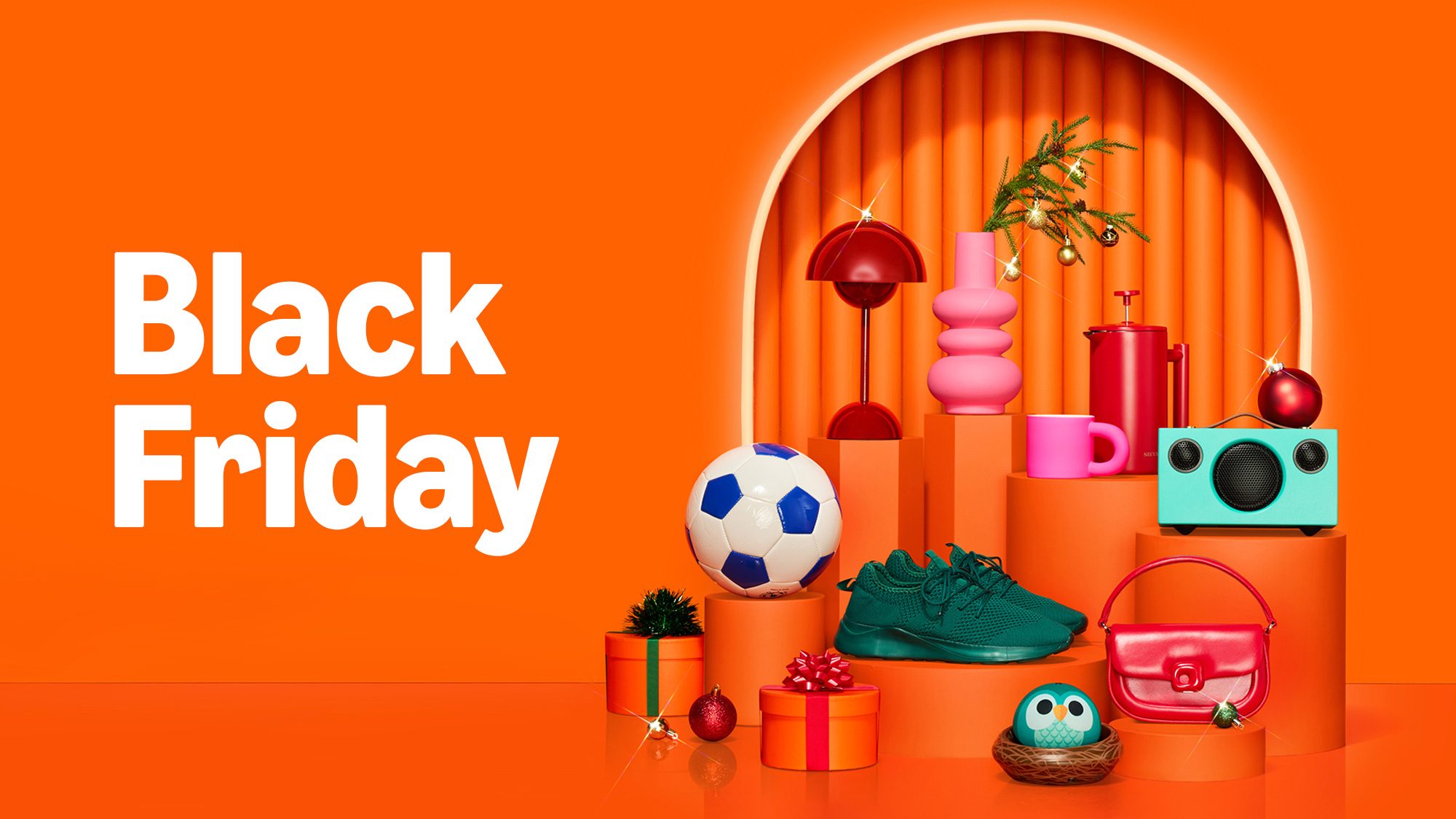 Black friday orange