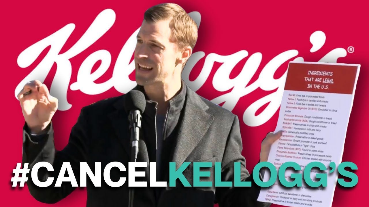 #CancelKelloggs: Dr Axe DEMANDS Ban on Food Dyes at Kelloggs