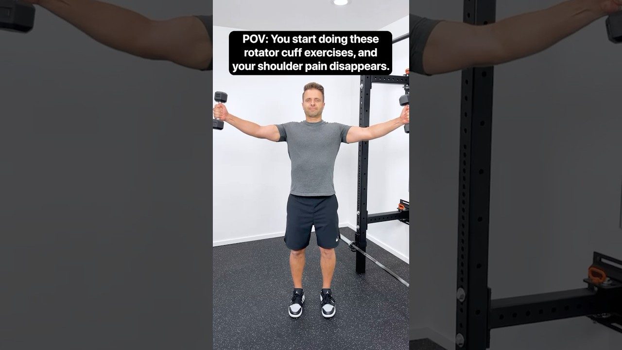 Eliminate Your Shoulder Pain With These Rotator Cuff Exercises!