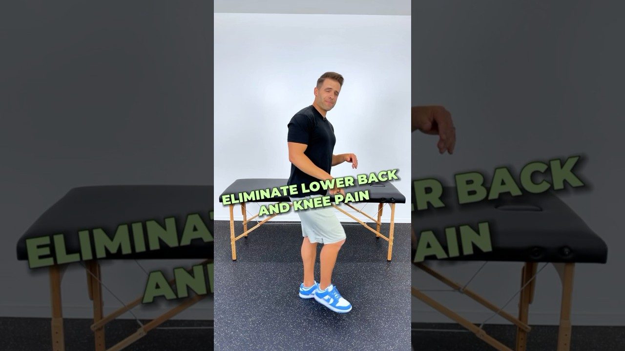 Fix Lower Back And Knee Pain By Strengthening Your HIPS!