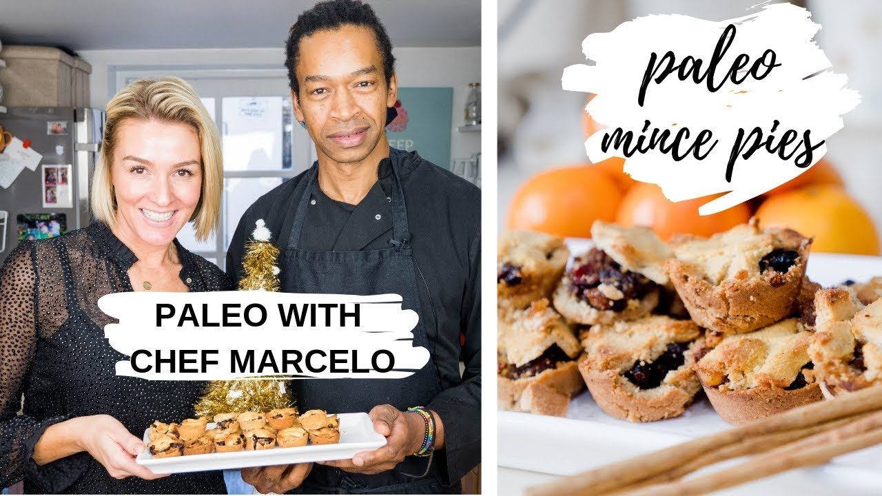 GLUTEN FREE CHRISTMAS MINCE PIES // Paleo// Chef Marcelo //