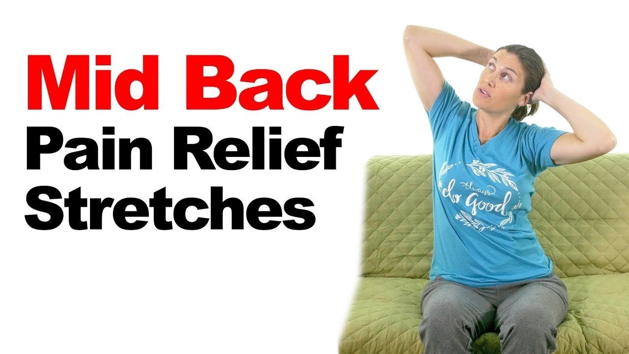 Get Mid Back Pain Relief With These EASY Stretches!