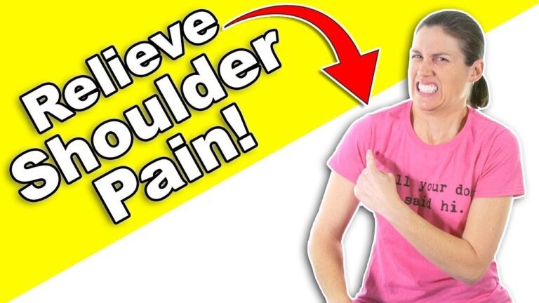 Get Relief From Shoulder Pain With This EASY, Real time Routine!