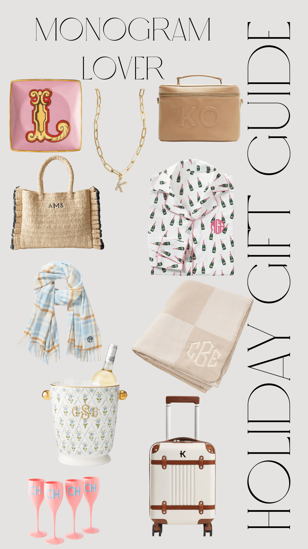 Holiday Gift Guide | Monogram Lovers