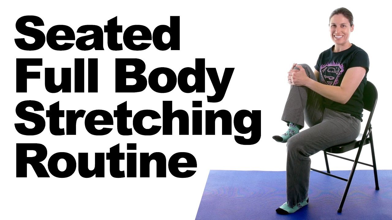 Relaxing Full Body Stretching Routine for Stress & Anxiety Relief,