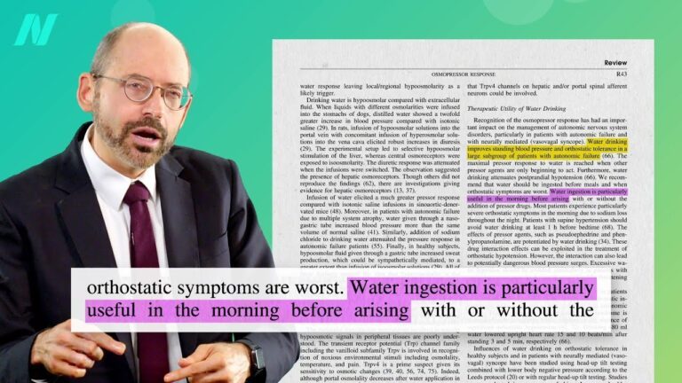 The Effect of Drinking Water on Adrenal Hormones