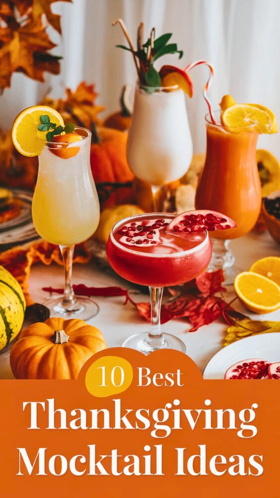 10 Best Thanksgiving Mocktail