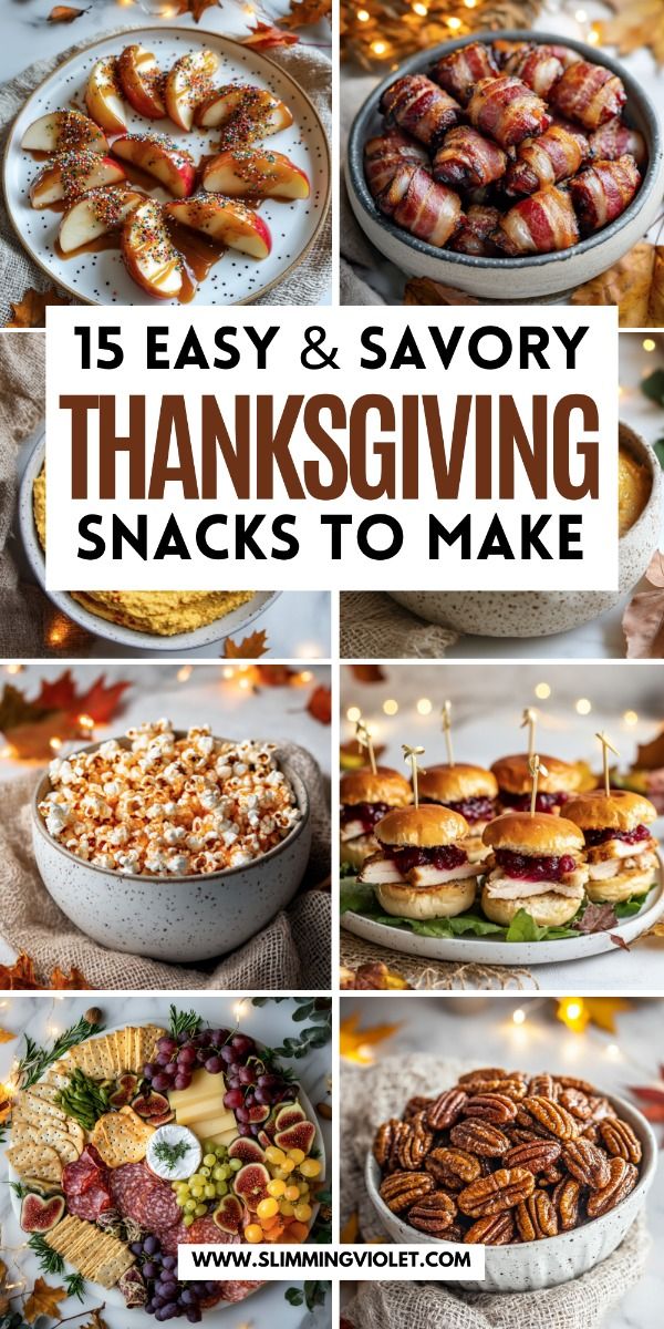 15 Best Thanksgiving Snacks to Make in 2024