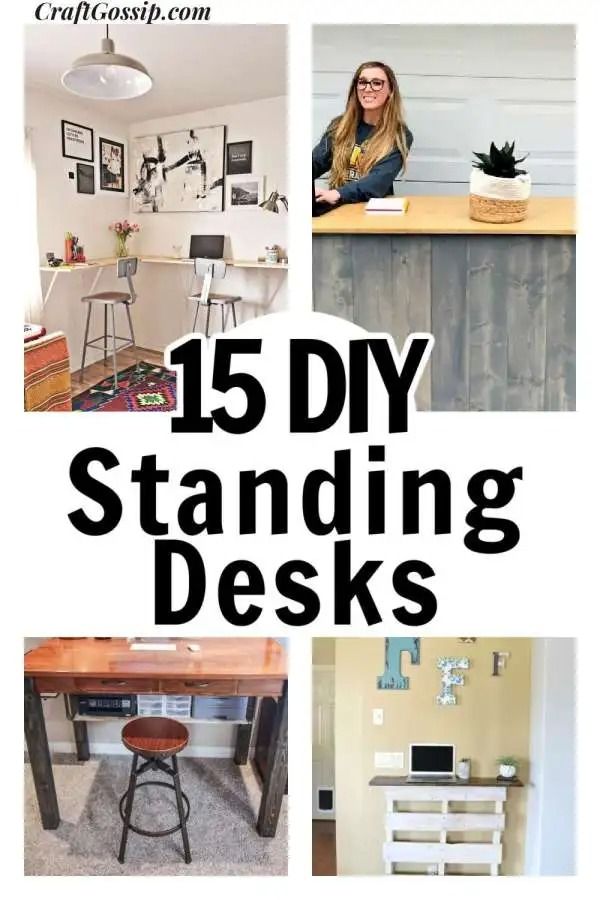 15 DIY Standing Desks For Your Home Office – Home and Garden