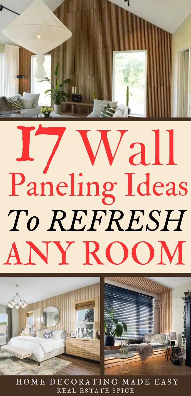 17 Wall Paneling Ideas To Dress Up Boring Walls