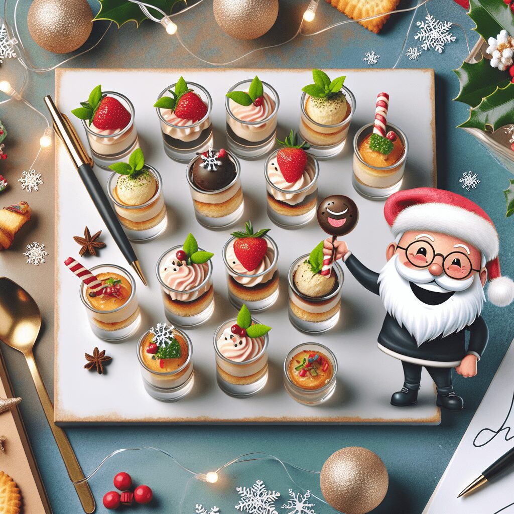 Festive Innovative Holiday Dessert Shooters: A Sweet Celebration in a Glass