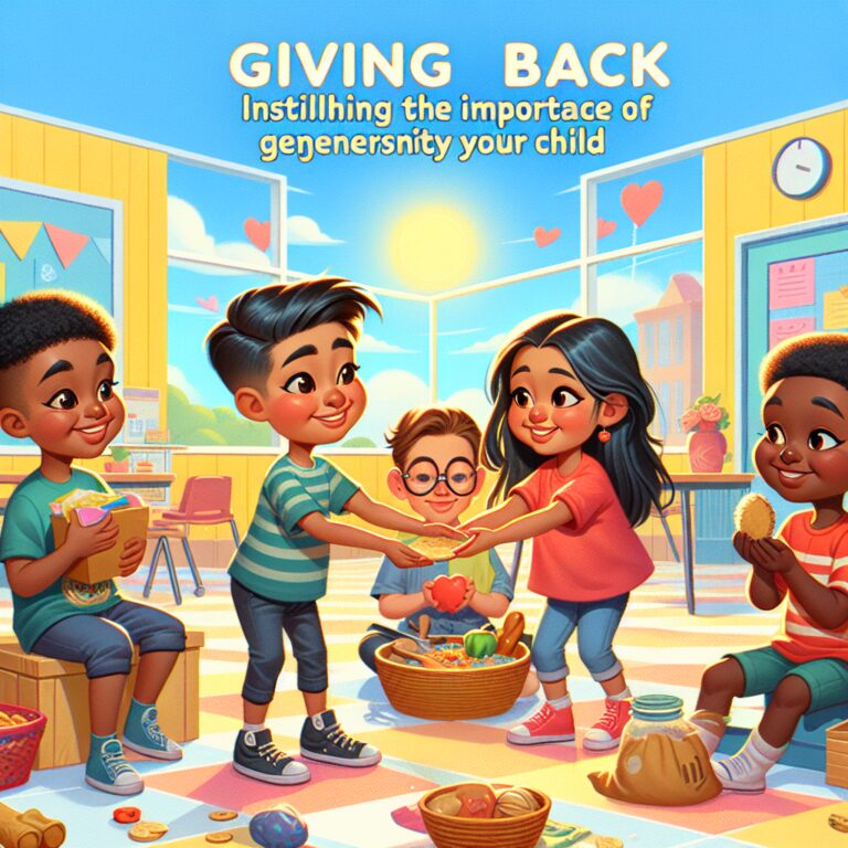 Nurturing a Giving Heart: How to Teach Your Child the