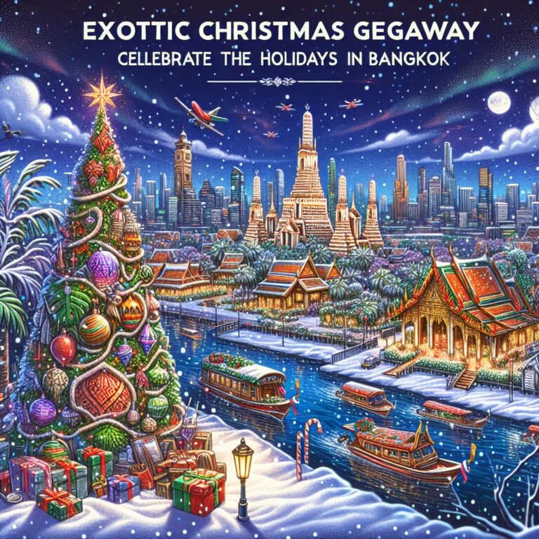 Exotic Christmas Getaway: Celebrate the Holidays in Bangkok