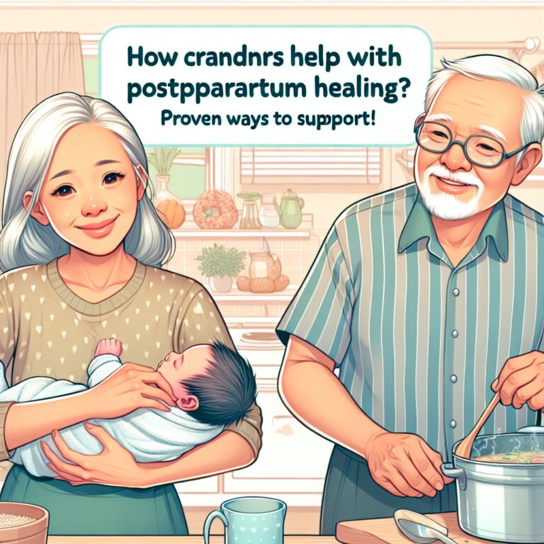 Grandma, Grandpa to the Rescue! Proven Ways to Support Postpartum