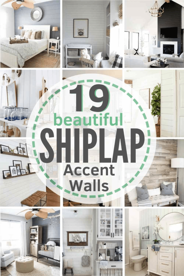 19 Gorgeous Shiplap Accent Walls That You'll Want In Your Own Home!