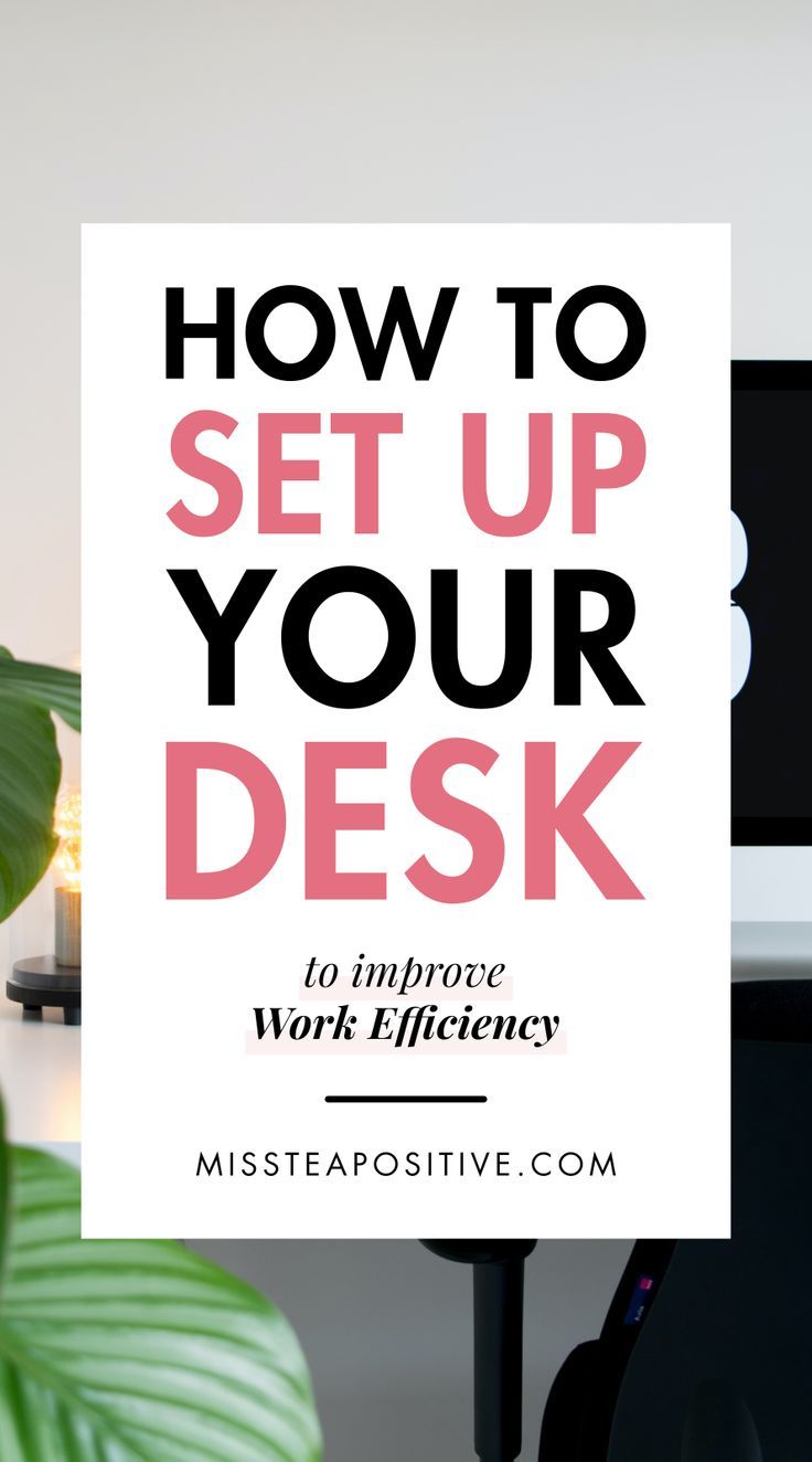 19 Minimalist Desk Setup Ideas to Improve Work Efficiency | Miss Tea Positive