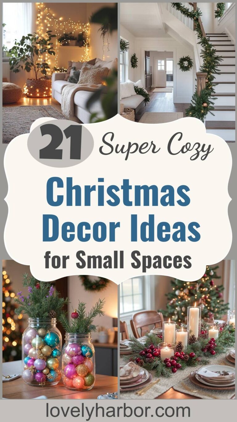 21 Cozy Christmas Decor Ideas For Small Apartments