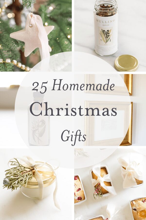 25 Easy and Beautiful Homemade Christmas Gifts