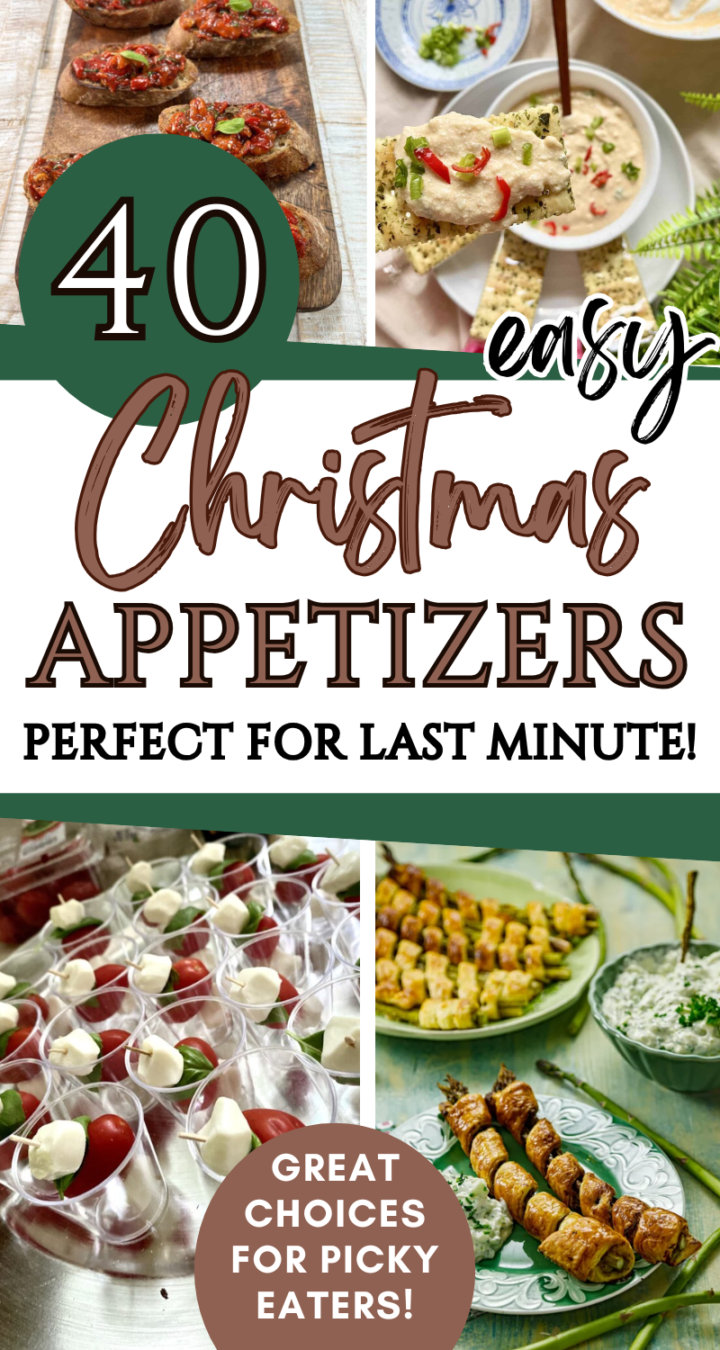 40 Easy Christmas Appetizers