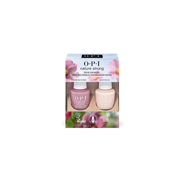 OPI Nature Strong Vegan Nail Polish, Duo Pack, Coral and