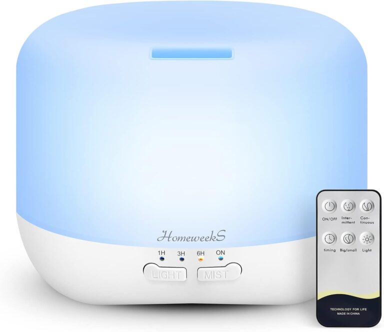 Aromatherapy Essential Oil Diffuser for Room: Air Humidifier