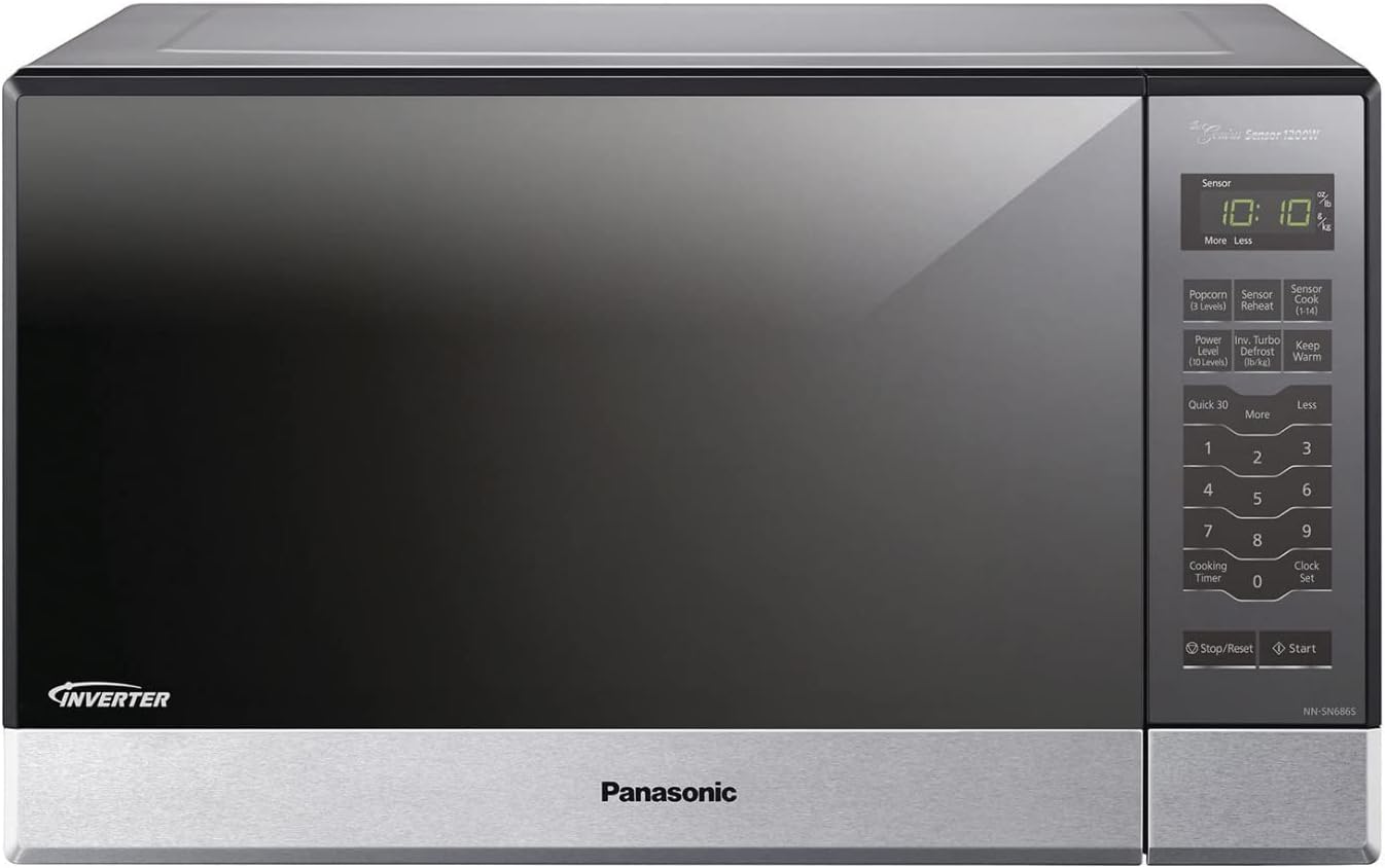 Panasonic Microwave Oven NN SNS Stainless Steel Counterto