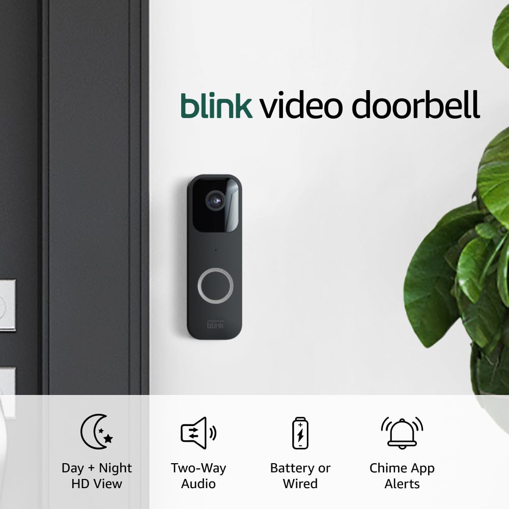 Blink Video Doorbell + Outdoor smart security cameras