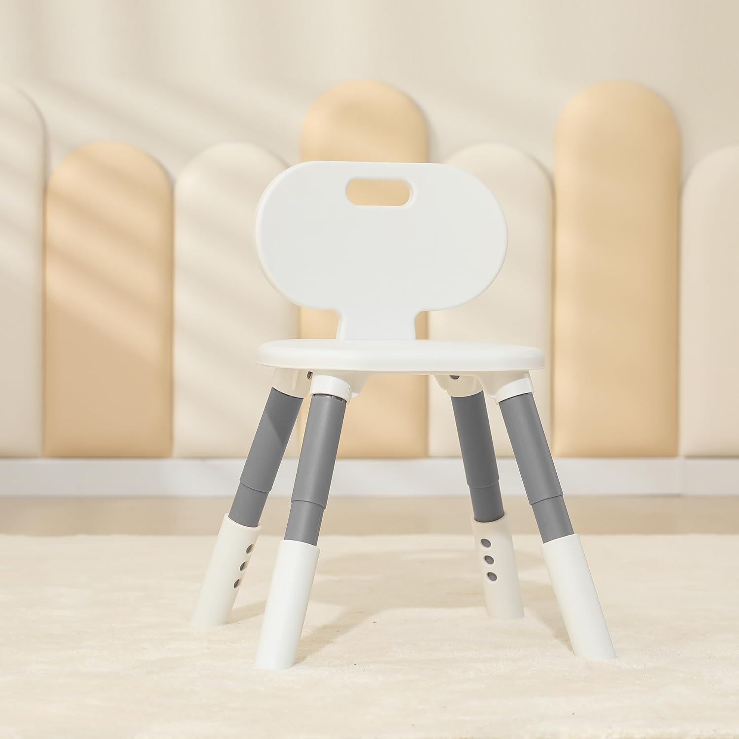 Level Height Adjustable Kids Chairs Plastic Preschool Chai