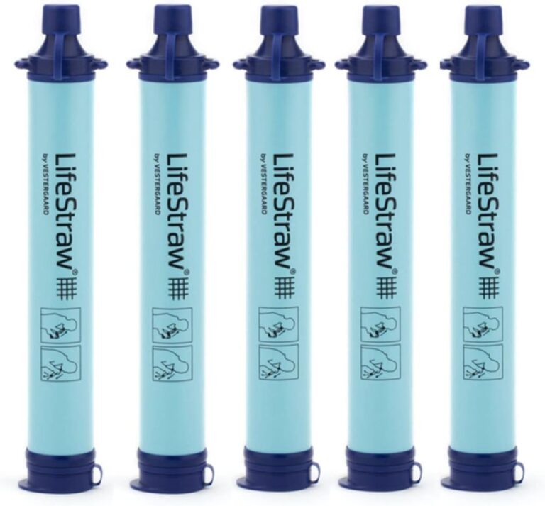 LifeStraw Personal Water Filter for Hiking, Camping, Travel,