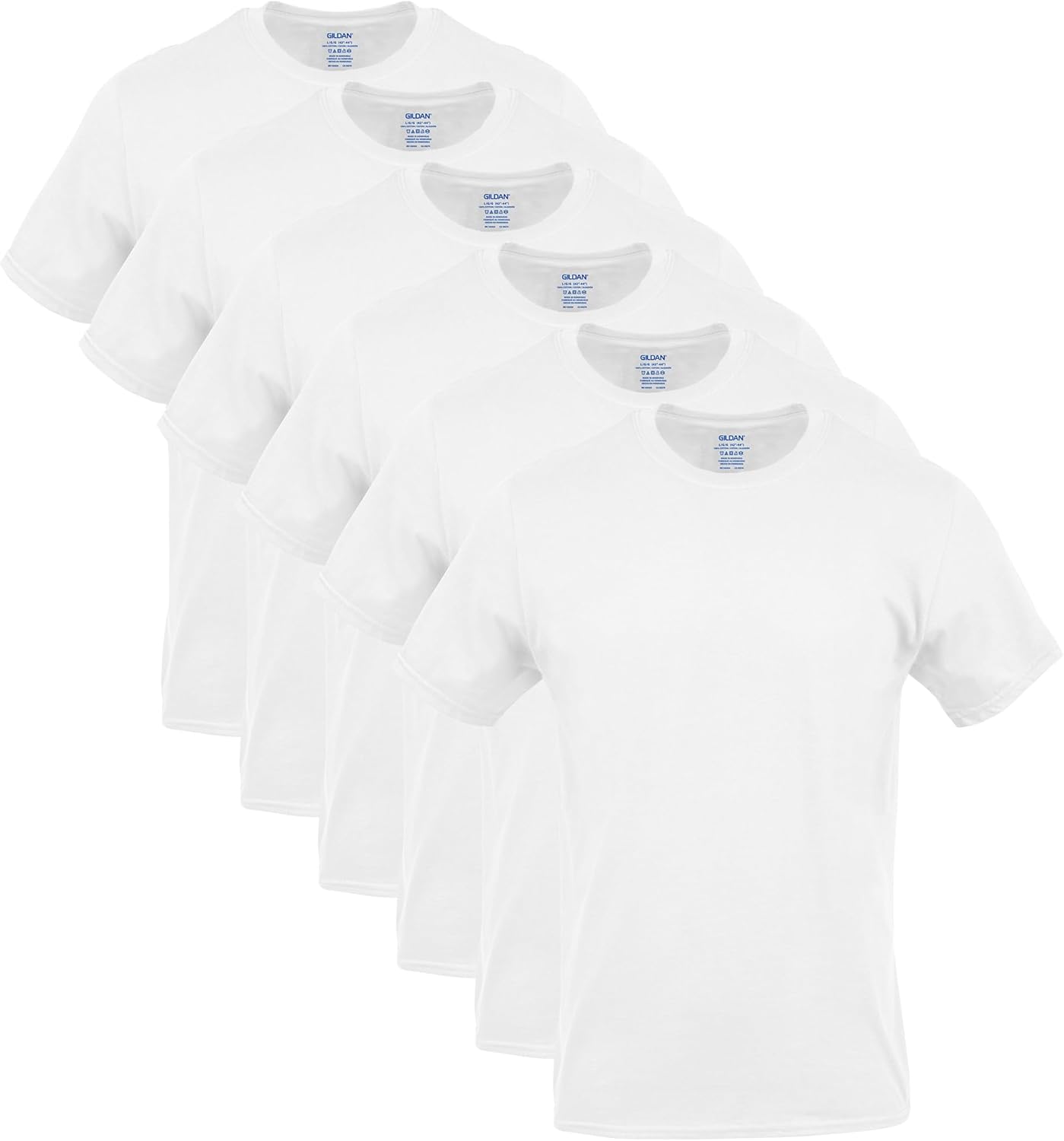 Gildan Men's Crew T Shirts, Multipack, Style G