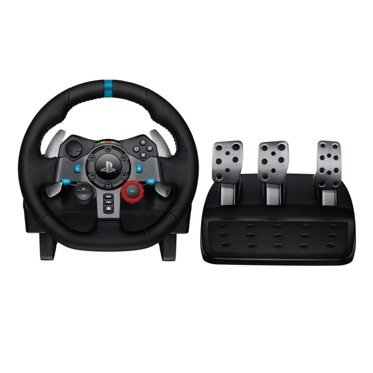 Logitech G Driving Force Racing Wheel and Floor Pedals, Re