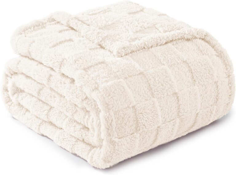 Exclusivo Mezcla Fleece Throw Blanket for Couch, Super Soft