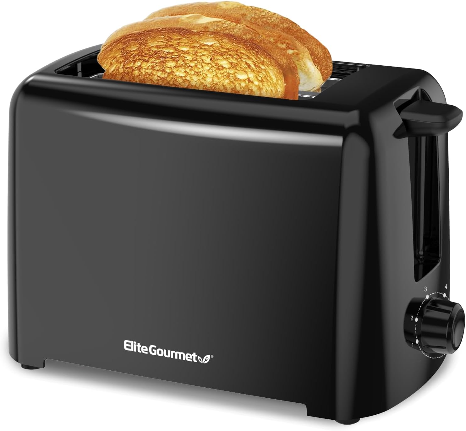 Elite Gourmet ECTB Cool Touch Toaster with Temperature