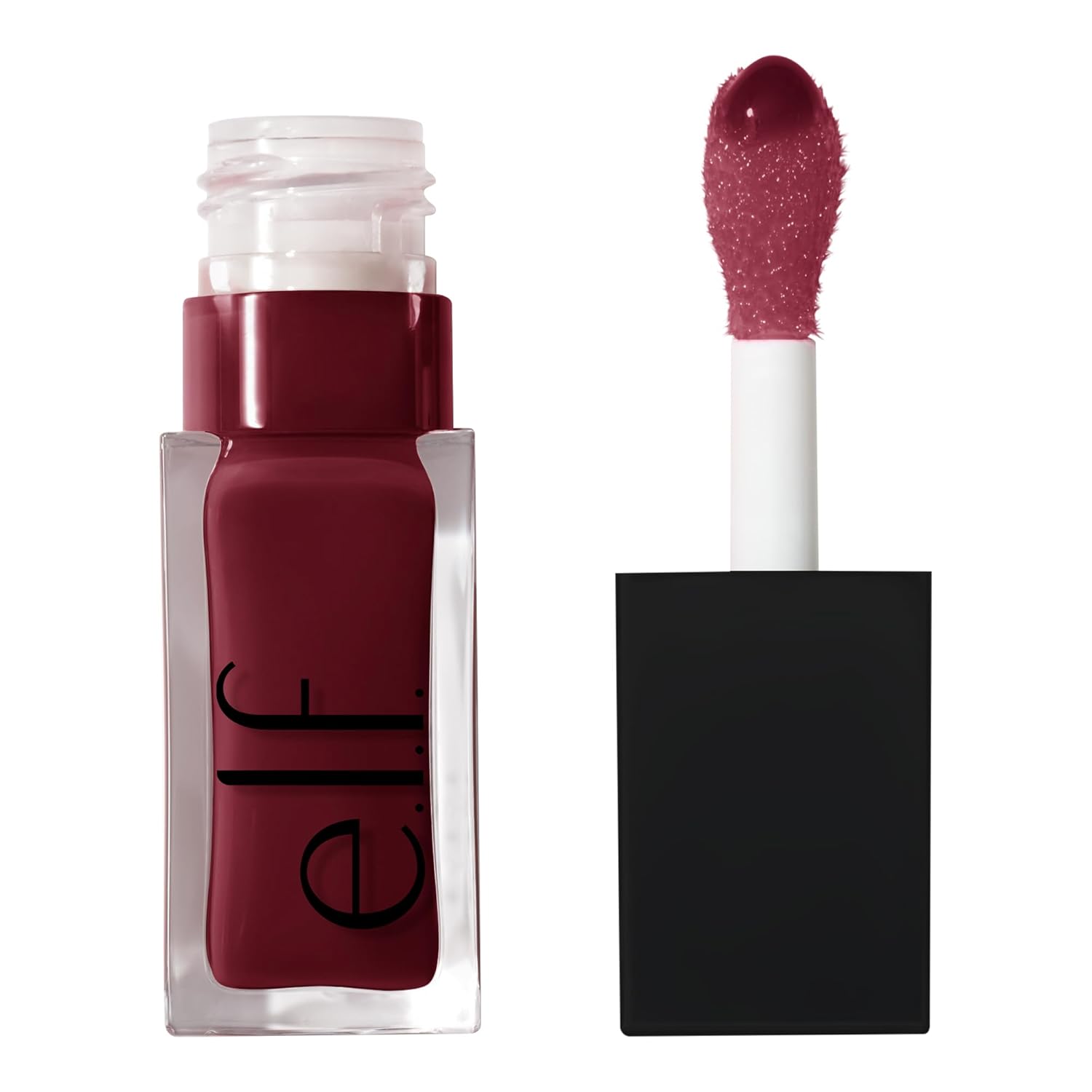 e l f Glow Reviver Lip Oil, Nourishing Tinted Lip Oil For