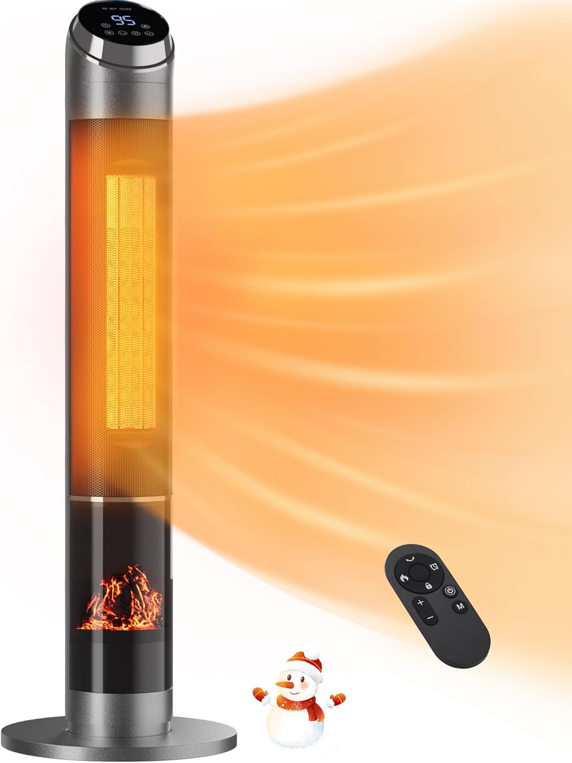 '' Space Heater, Portable Electric Heater for Indoor Use,